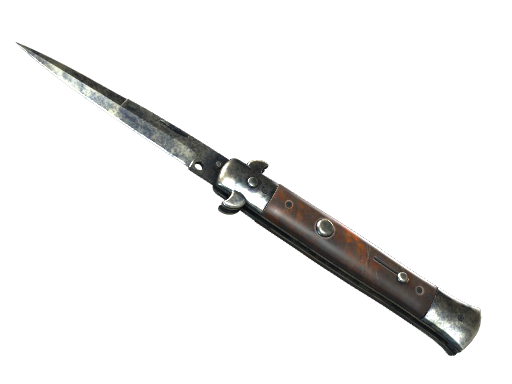 stiletto-knife Battle-Scarred