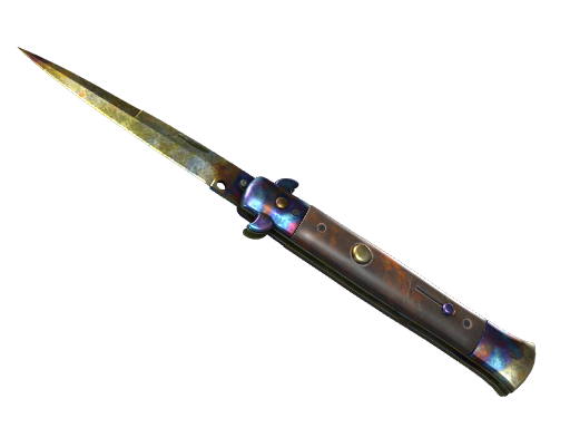 stiletto-knife Battle-Scarred