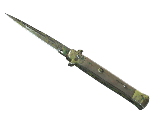 stiletto-knife Battle-Scarred