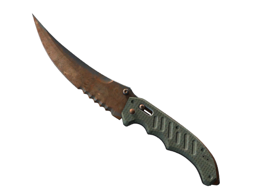 flip-knife Battle-Scarred