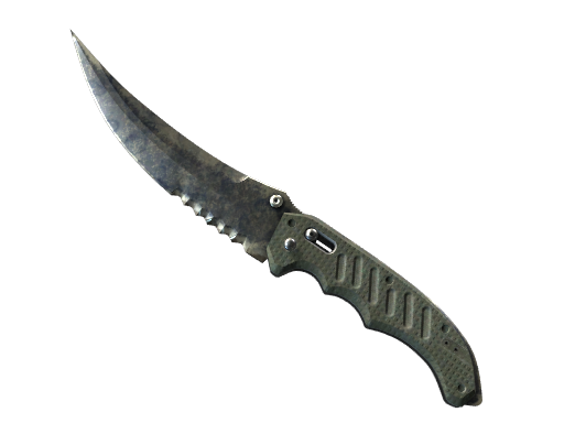 flip-knife Battle-Scarred