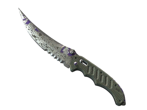 flip-knife Battle-Scarred