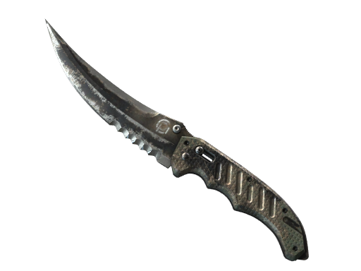 flip-knife Battle-Scarred