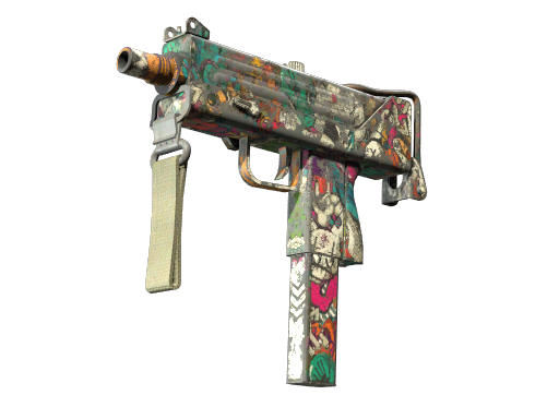 mac-10 Battle-Scarred