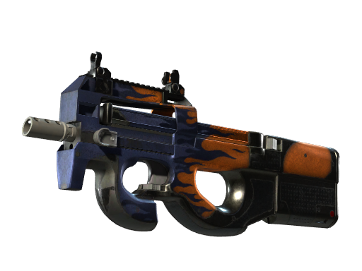 p90 Battle-Scarred