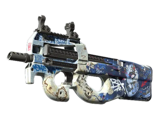 p90 Battle-Scarred