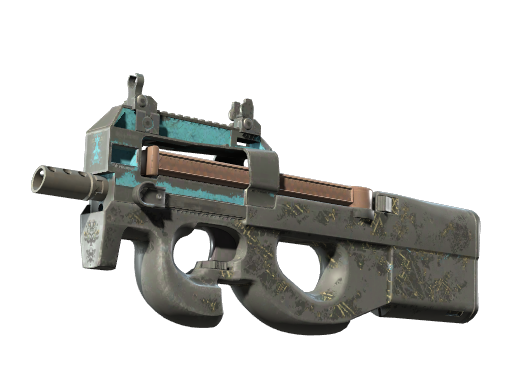 p90 Battle-Scarred