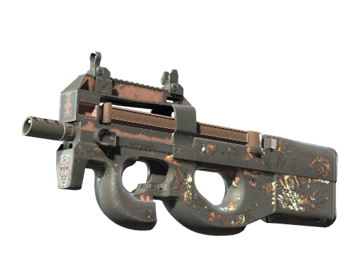 p90 Battle-Scarred