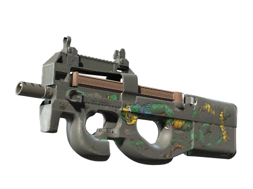 p90 Battle-Scarred