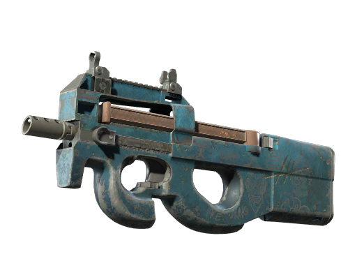 p90 Battle-Scarred