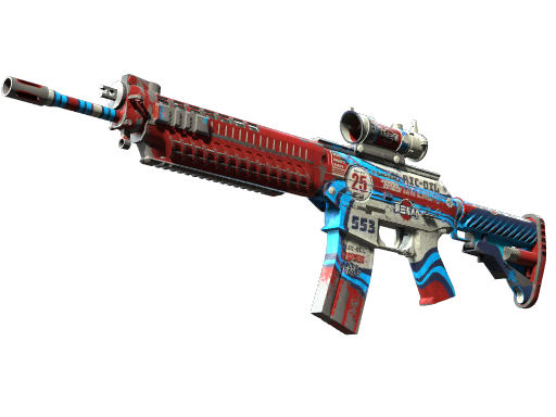 sg-553 Battle-Scarred