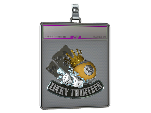 Sticker Slab | Lucky 13 (Foil)